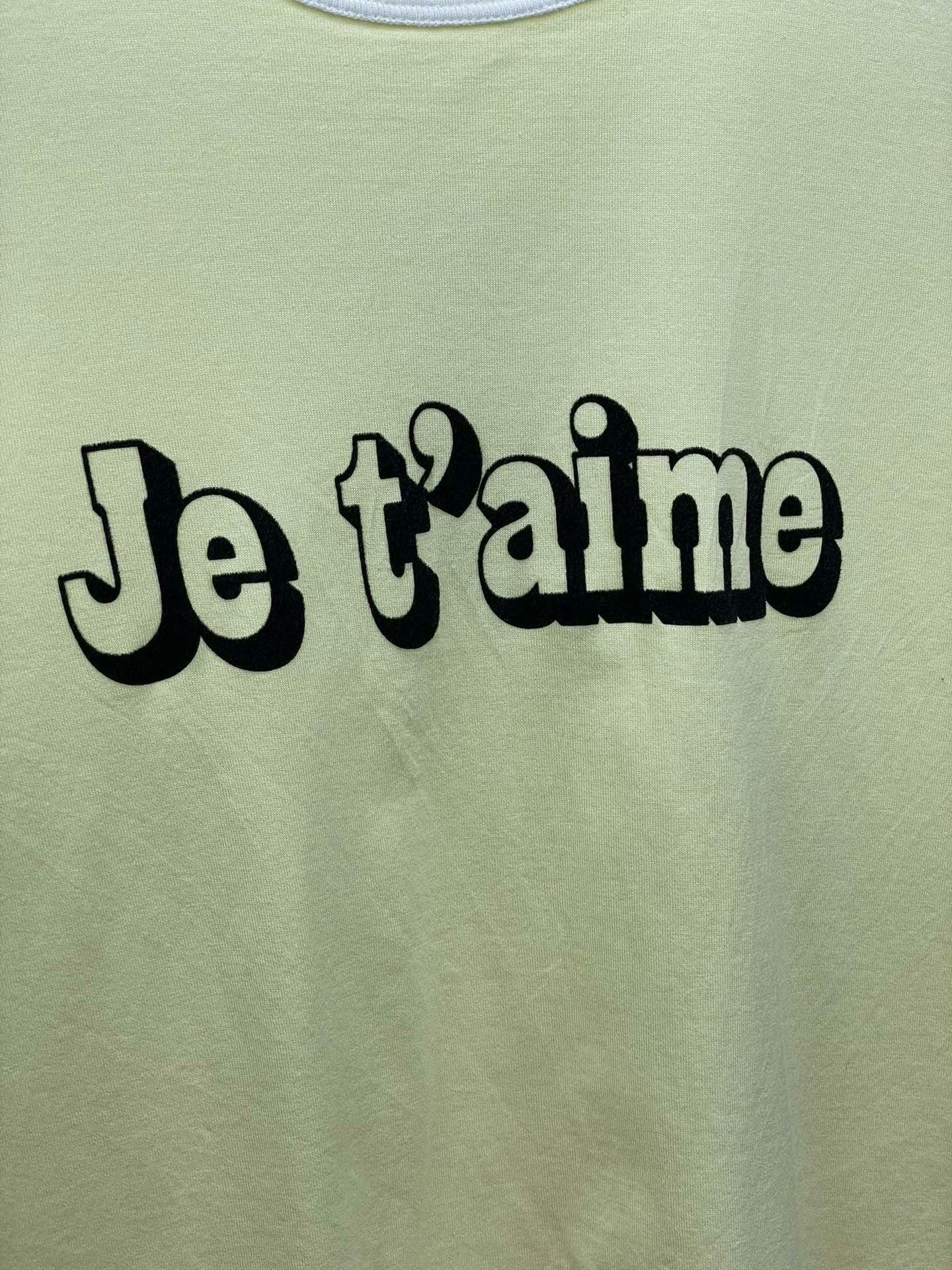 Celine Celine Yellow Letter Short-Sleeve T-Shirt Size XS / US 0-2 / IT 36-38 - 3 Thumbnail