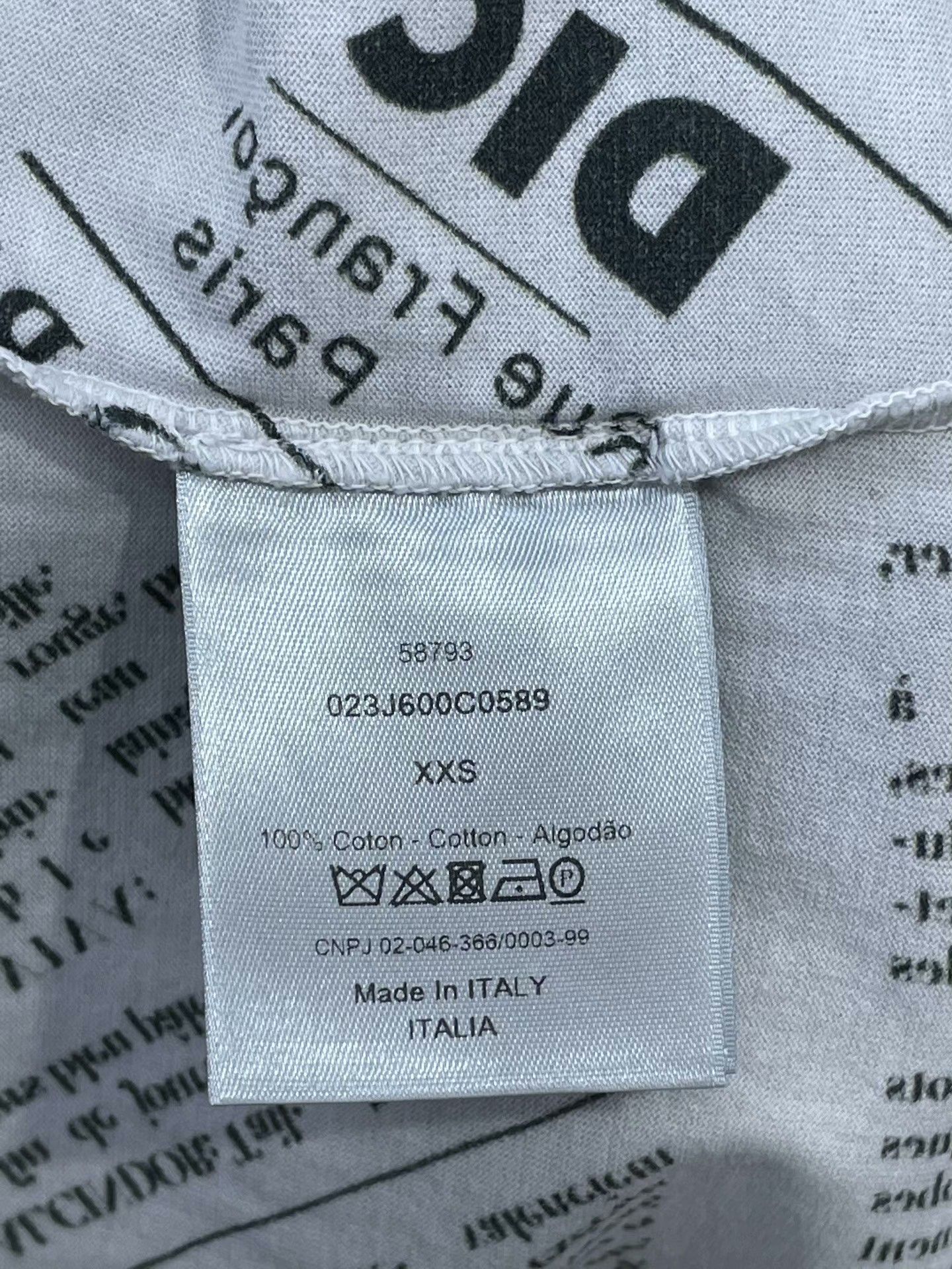 Dior Dior x Daniel Arsham Reverse Newspaper Print Tee Size XXS / US 00 / IT 34 - 5 Thumbnail