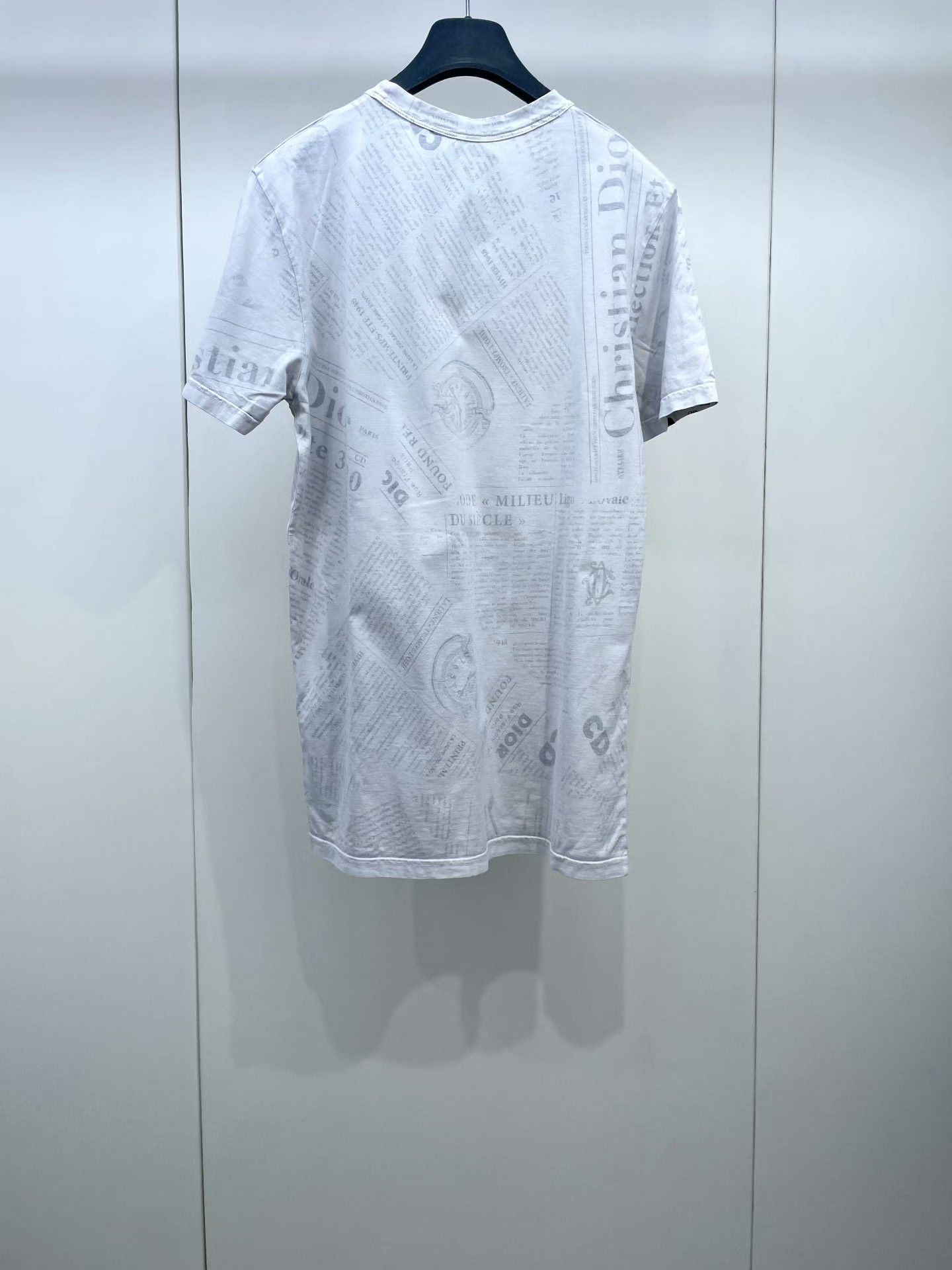 Dior Dior x Daniel Arsham Reverse Newspaper Print Tee Size XXS / US 00 / IT 34 - 2 Thumbnail