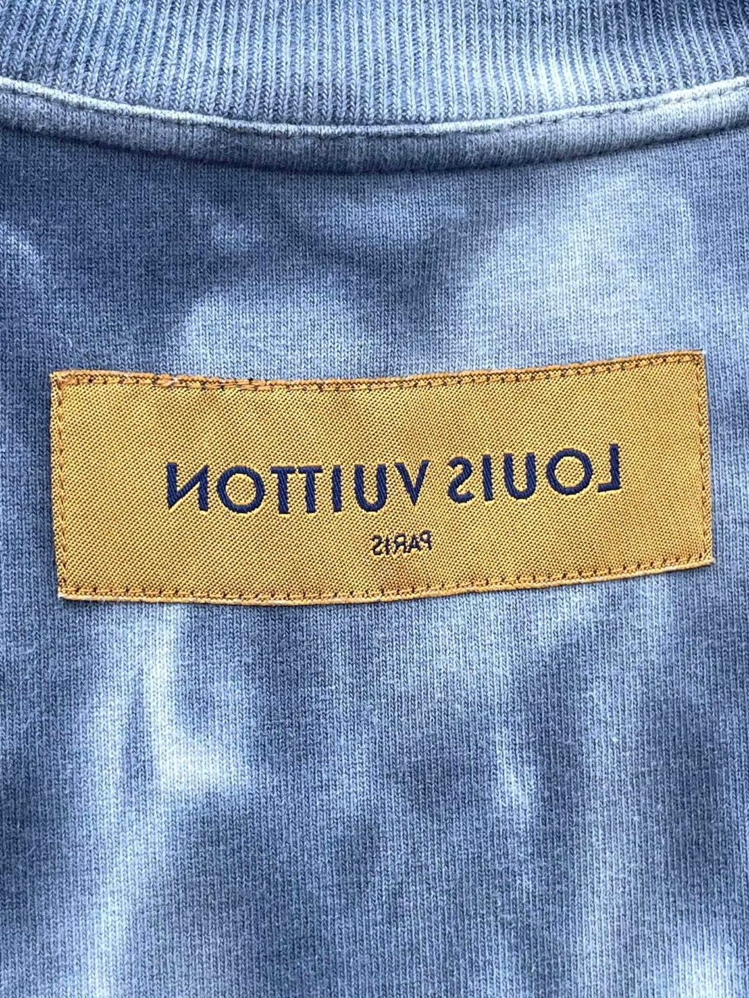 Louis Vuitton LV Tie-Dye Crew Neck Short Sleeve Size M / US 6-8 / IT 42-44 - 3 Thumbnail
