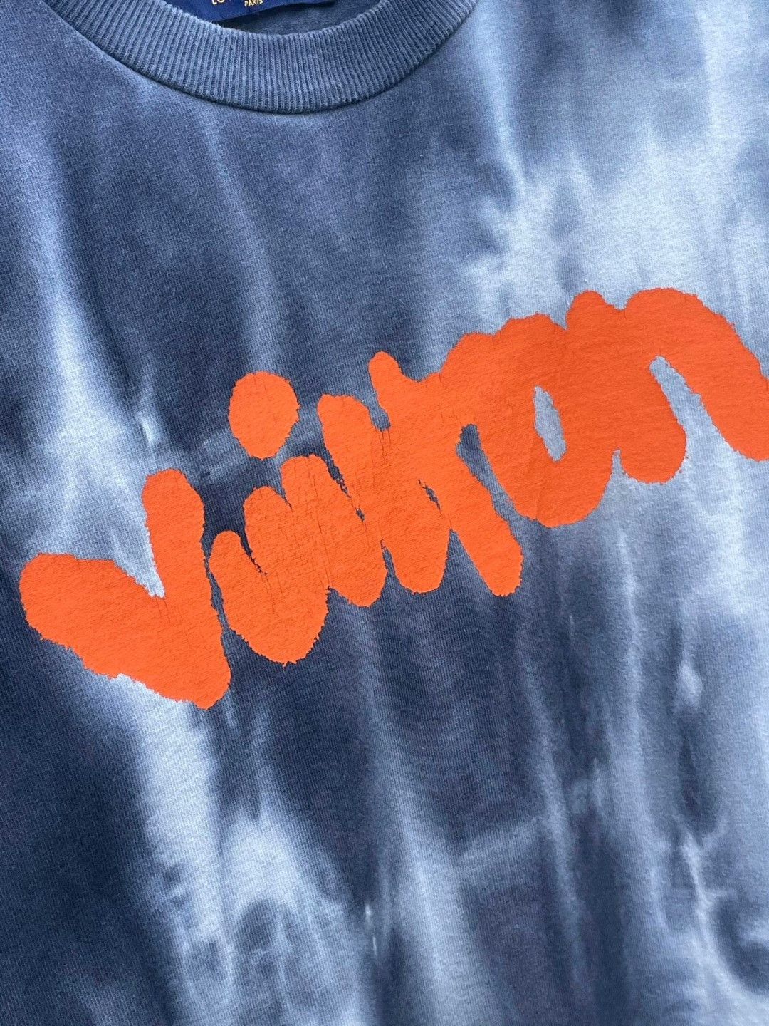 Louis Vuitton LV Tie-Dye Crew Neck Short Sleeve Size M / US 6-8 / IT 42-44 - 4 Thumbnail