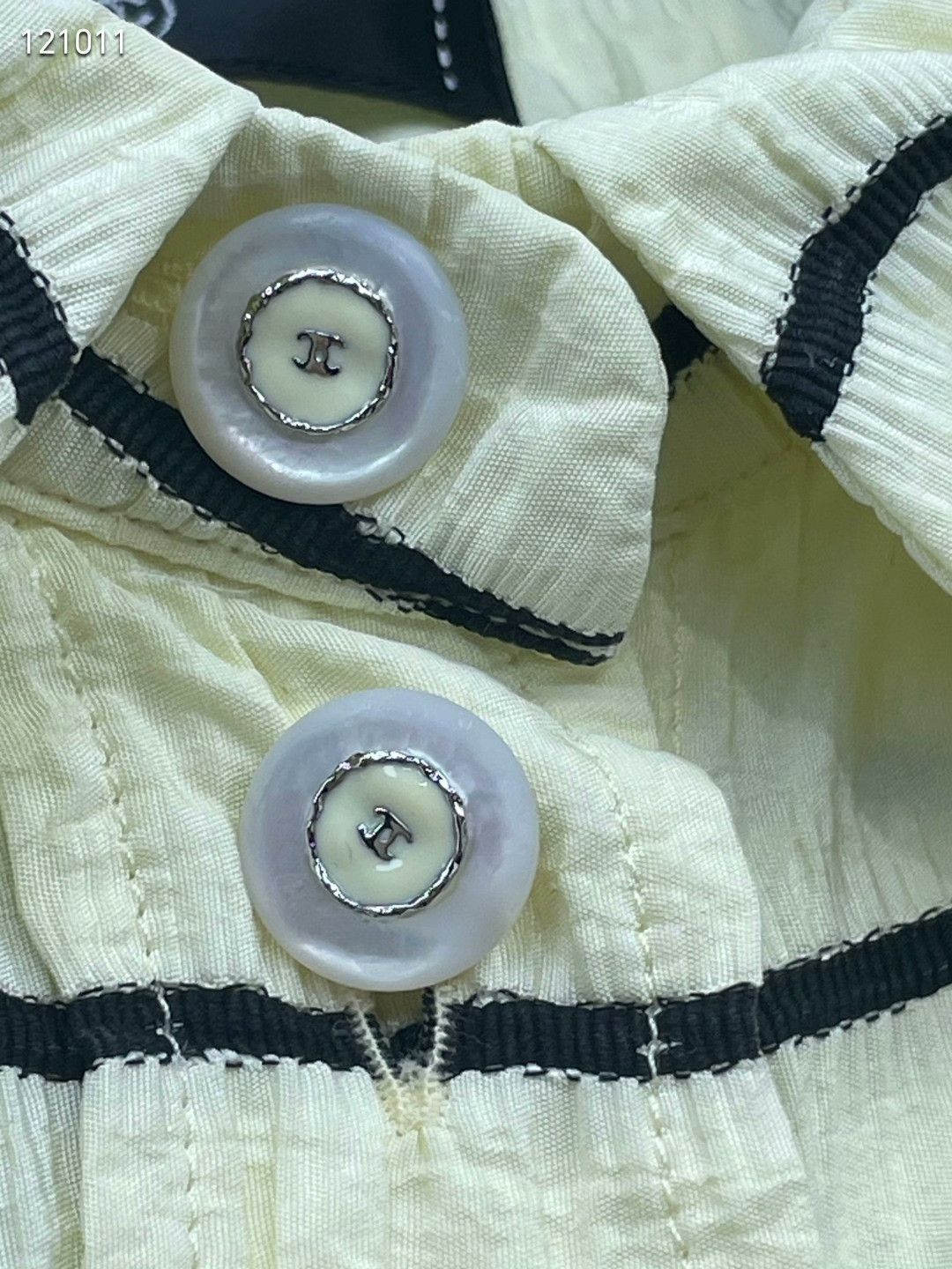 Chanel Chanel 25S Striped Shirt Size S / US 4 / IT 40 - 4 Thumbnail