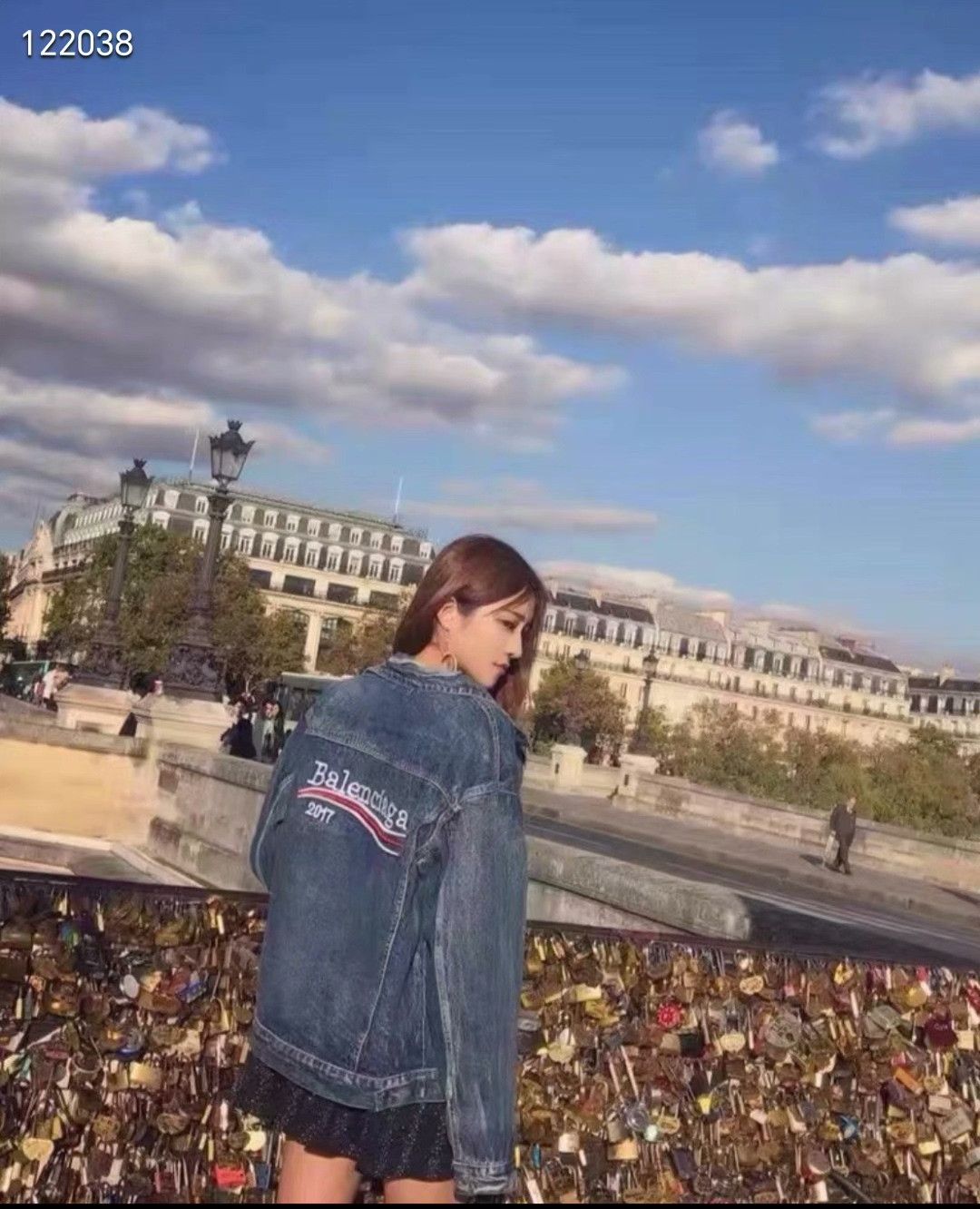 Balenciaga Balenciaga Distressed Embroidered Denim Jacket Size US S / EU 44-46 / 1 - 8 Thumbnail