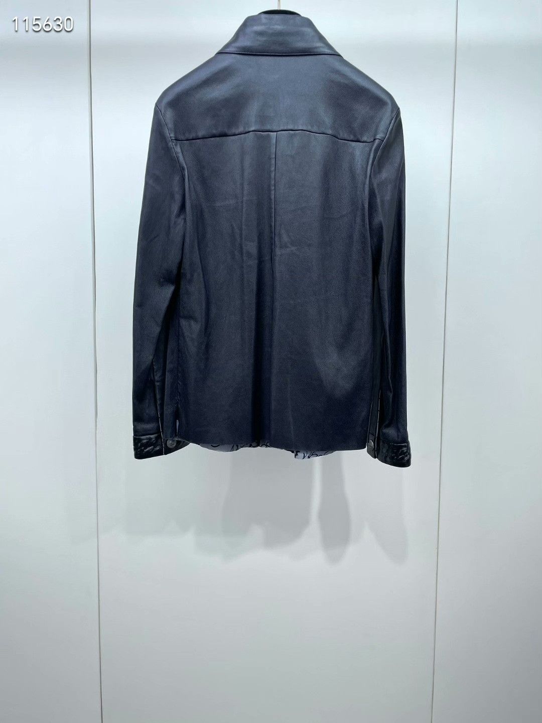 Chanel Chanel Black Shirt Leather Jacket Size XS / US 0-2 / IT 36-38 - 2 Thumbnail