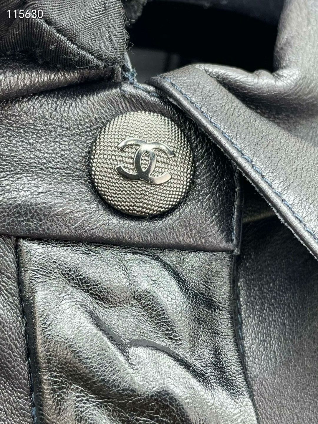 Chanel Chanel Black Shirt Leather Jacket Size XS / US 0-2 / IT 36-38 - 3 Thumbnail