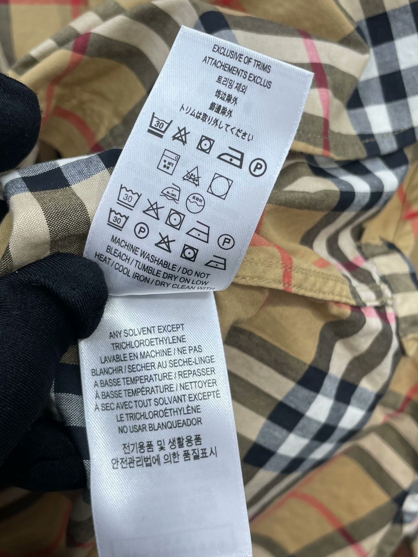 Burberry Burberry Classic Check Shirt Size XXS / US 00 / IT 34 - 7 Thumbnail