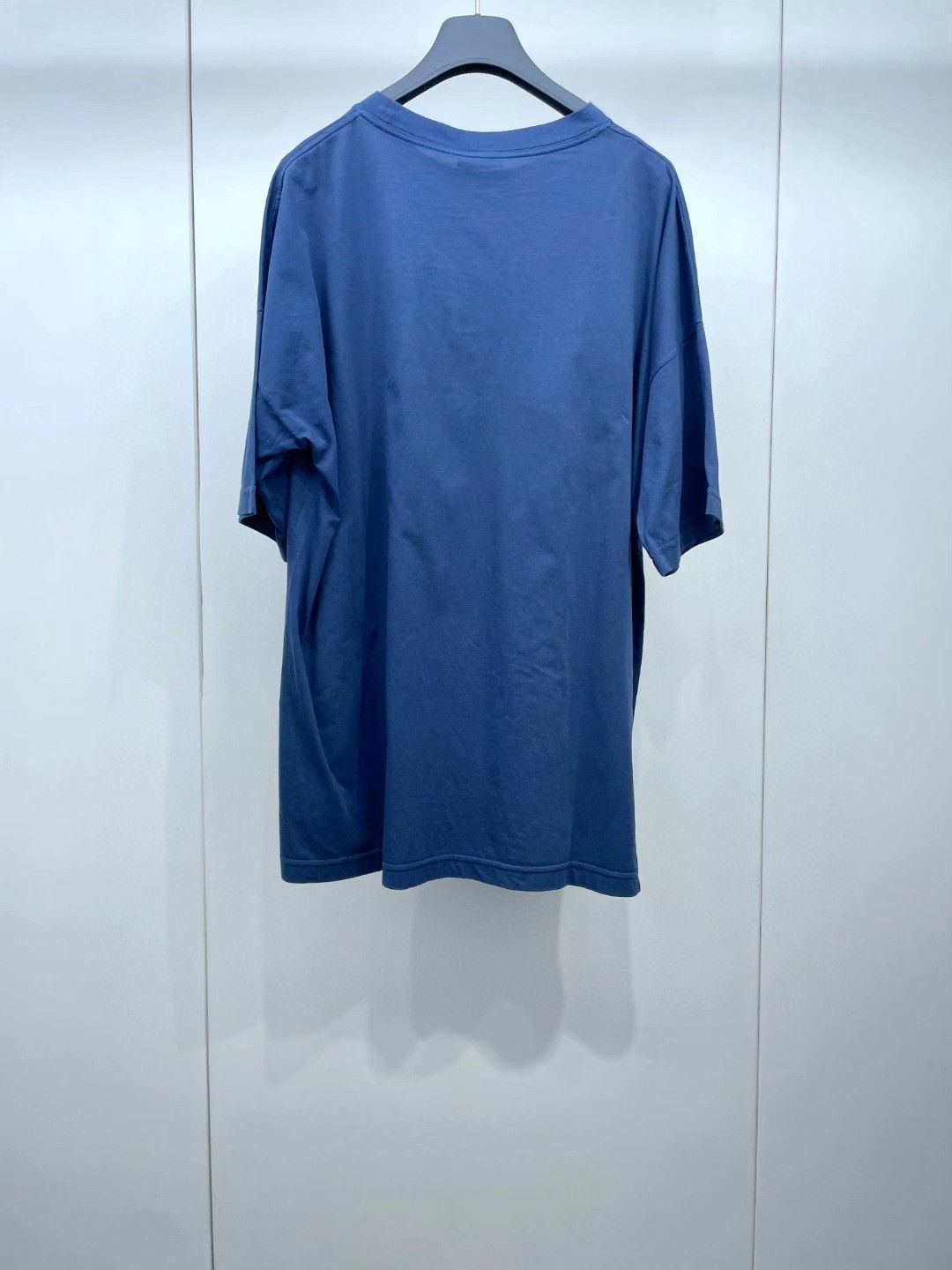 Dior Dior Blue Embroidered Letter Round Neck T-shirt Size S / US 4 / IT 40 - 2 Thumbnail