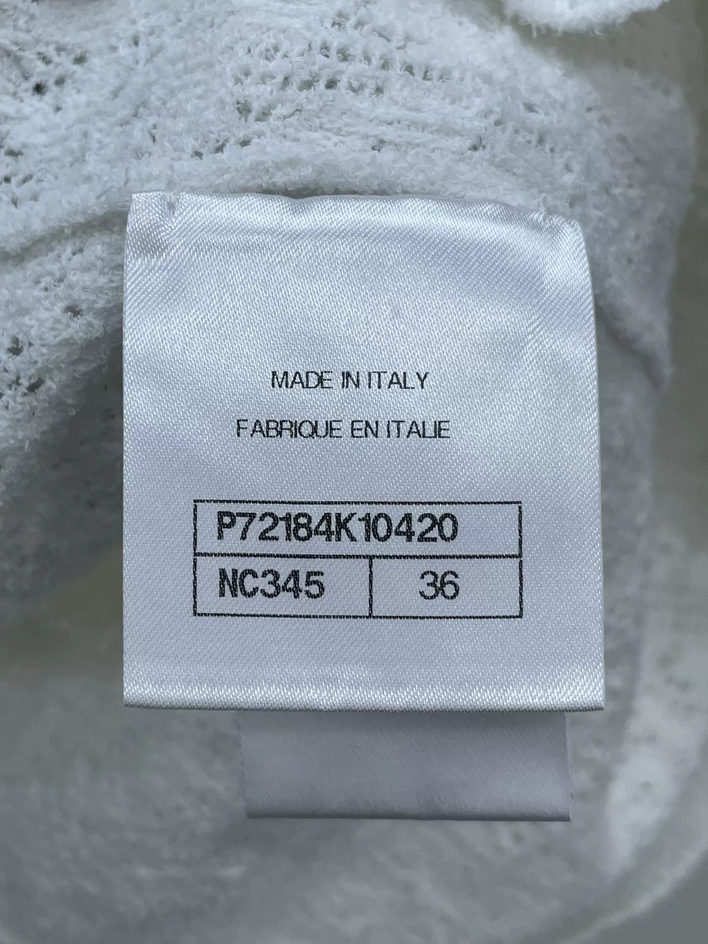 Chanel CHANEL 22P Embossed Sheer Short Sleeve Size XS / US 0-2 / IT 36-38 - 6 Thumbnail