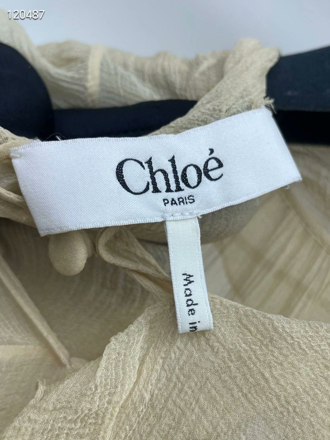 Chloe Chloe Lace Backless Silk Fairy Dress Size S / US 4 / IT 40 - 6 Thumbnail