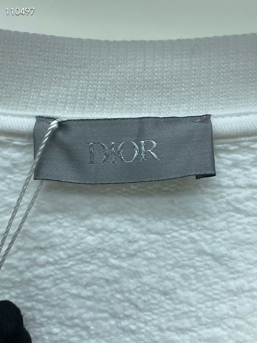 Dior Dior White Crewneck Sweatshirt Size US L / EU 52-54 / 3 - 5 Thumbnail