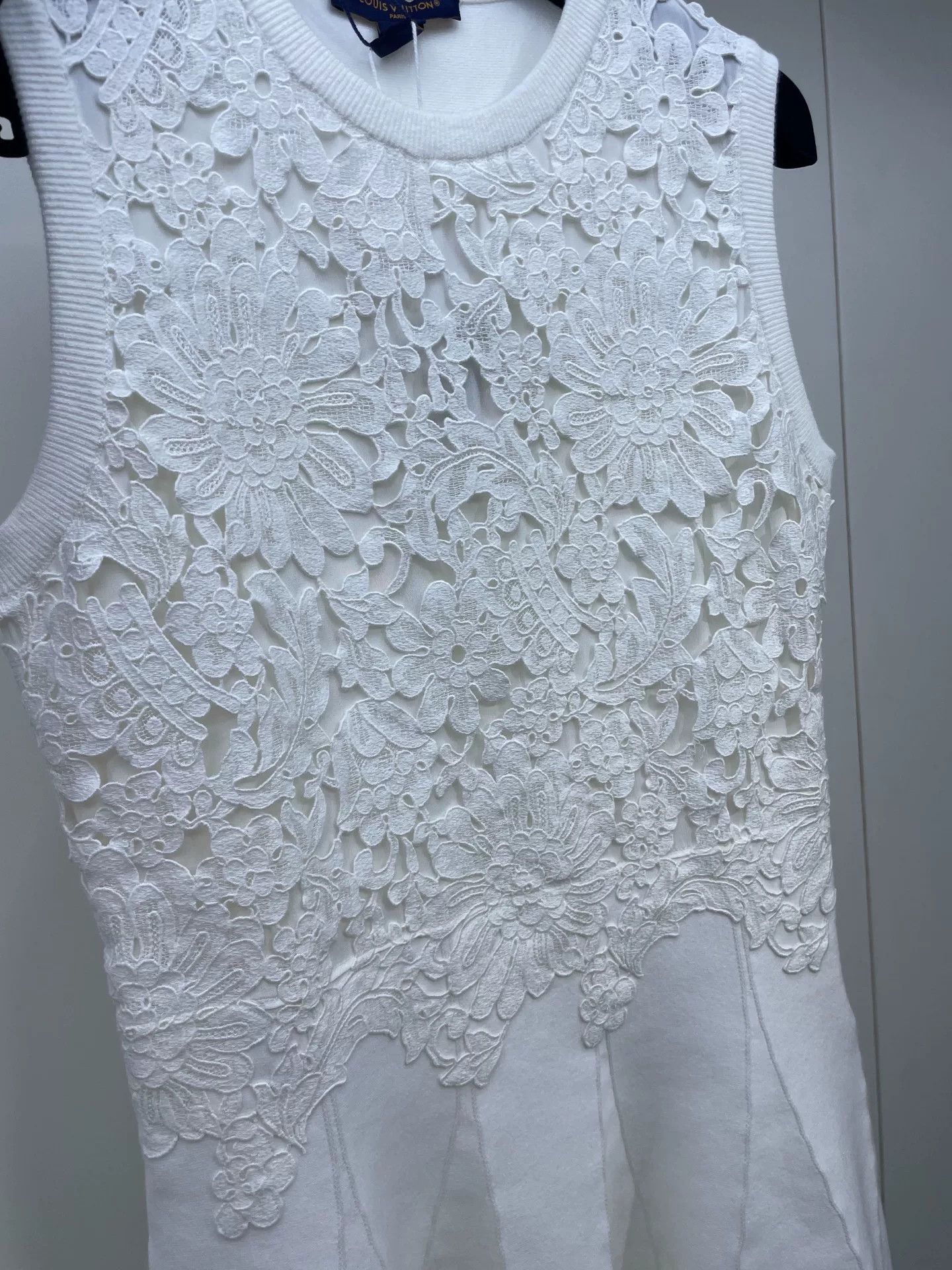Louis Vuitton LV New Lace Panel Dress Size S / US 4 / IT 40 - 4 Thumbnail