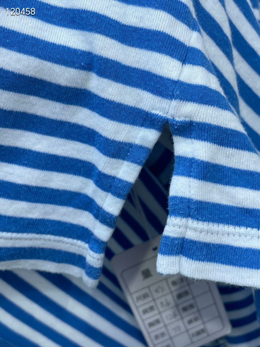 Gucci Gucci Blue White Striped Polo Shirt Size XS / US 0-2 / IT 36-38 - 6 Thumbnail