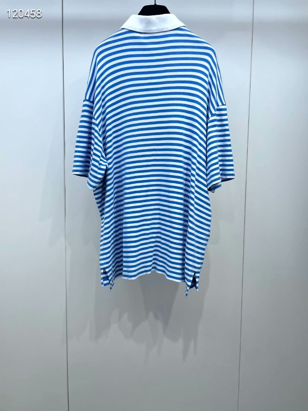 Gucci Gucci Blue White Striped Polo Shirt Size XS / US 0-2 / IT 36-38 - 2 Thumbnail