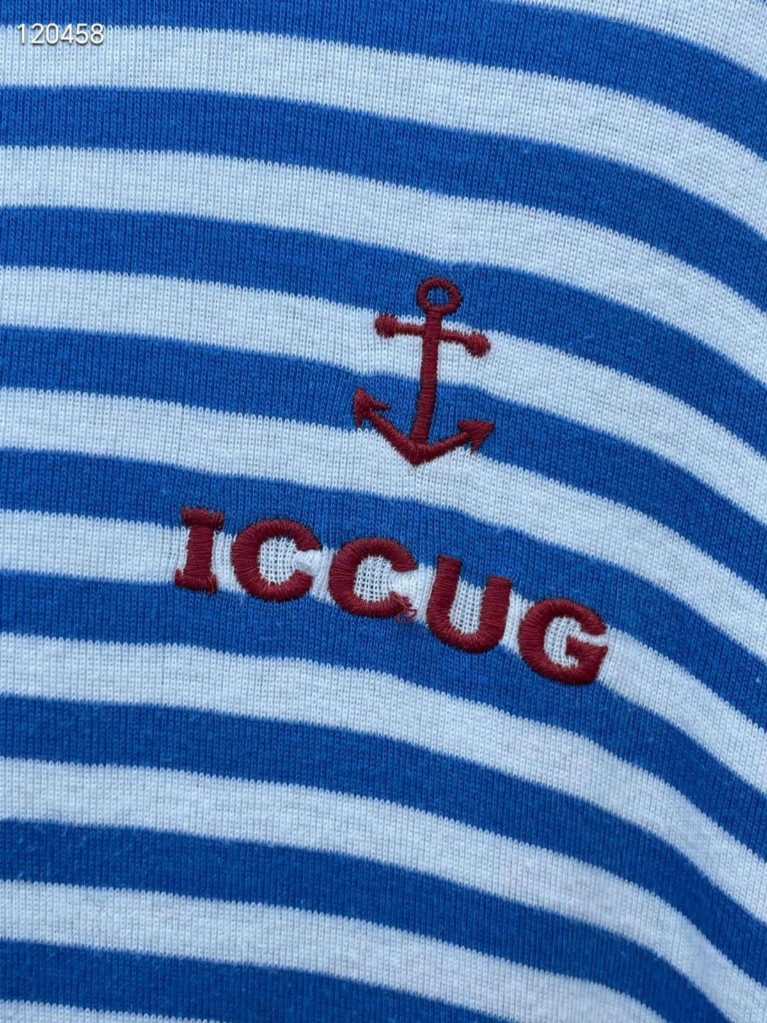 Gucci Gucci Blue White Striped Polo Shirt Size XS / US 0-2 / IT 36-38 - 3 Thumbnail