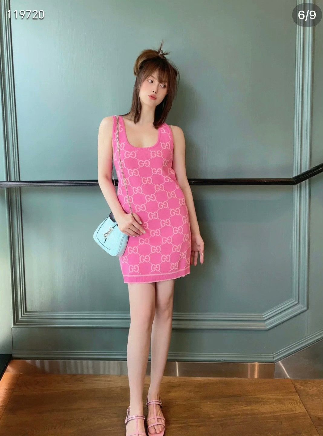Gucci Gucci Knit Double G Tank Dress Size S / US 4 / IT 40 - 8 Thumbnail