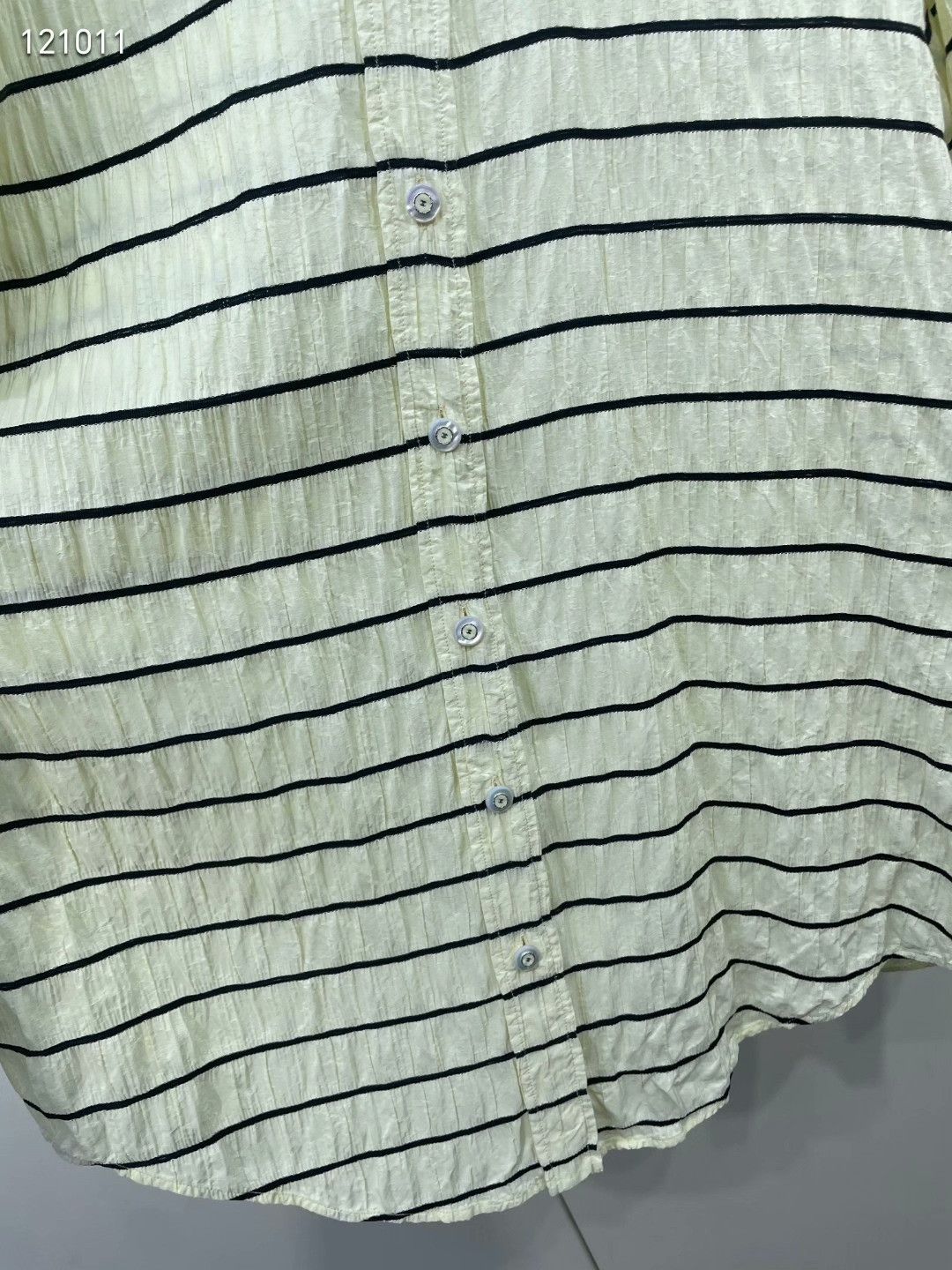 Chanel Chanel 25S Striped Shirt Size S / US 4 / IT 40 - 5 Thumbnail