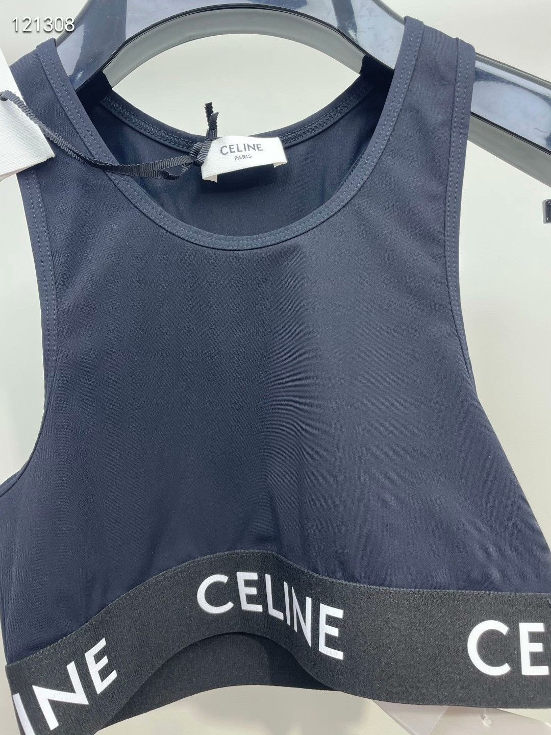 Celine Celine Black Letter Sports Tank Size XS / US 0-2 / IT 36-38 - 4 Thumbnail