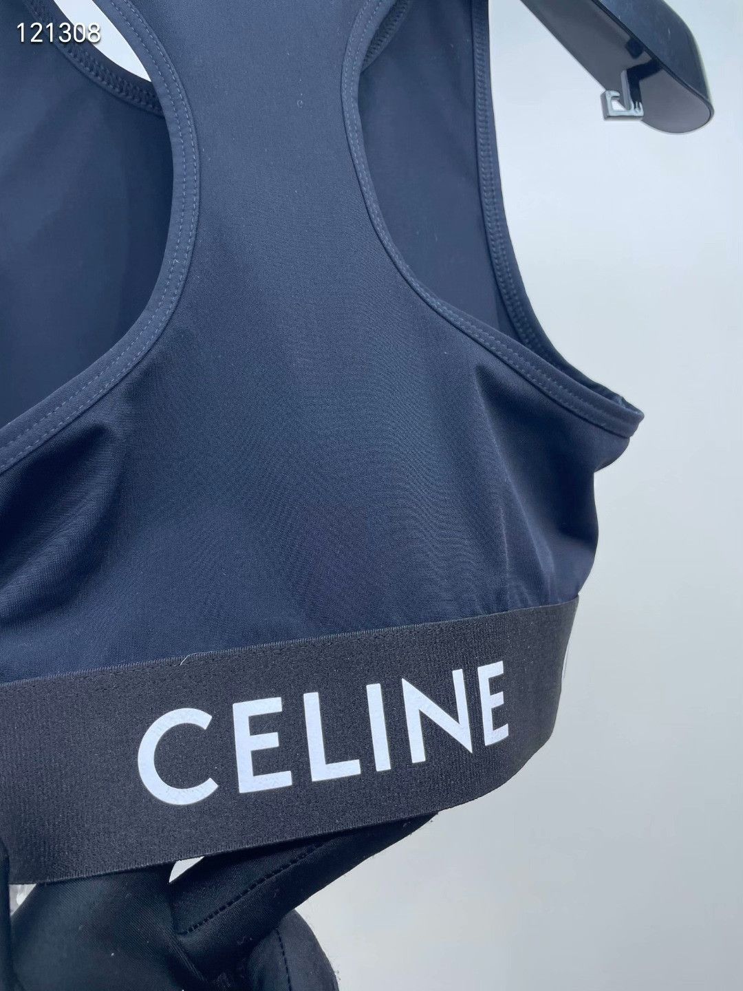 Celine Celine Black Letter Sports Tank Size XS / US 0-2 / IT 36-38 - 3 Thumbnail