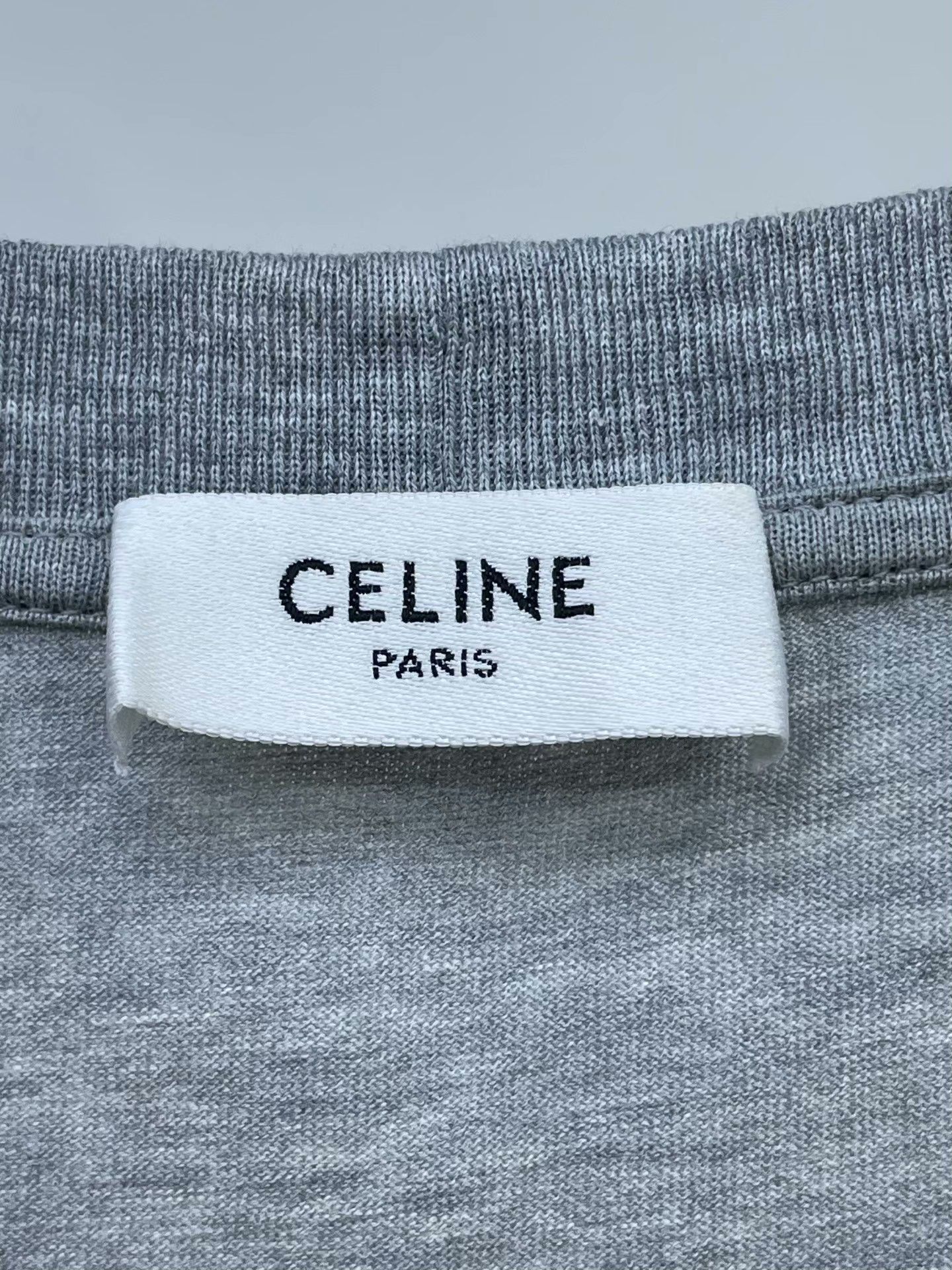 Celine Celine Gray Letter Sleeveless Tank Size XS / US 0-2 / IT 36-38 - 5 Thumbnail