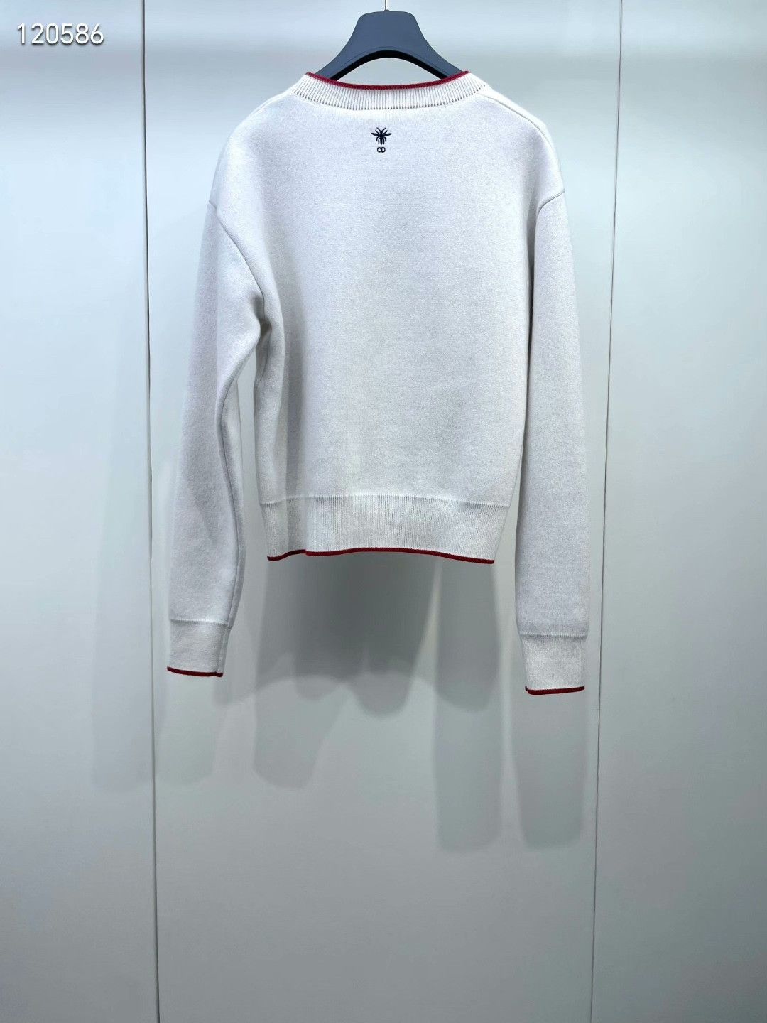 Dior Dior 25 Butterfly Heart Embroidery Sweater Size XXS / US 00 / IT 34 - 2 Thumbnail