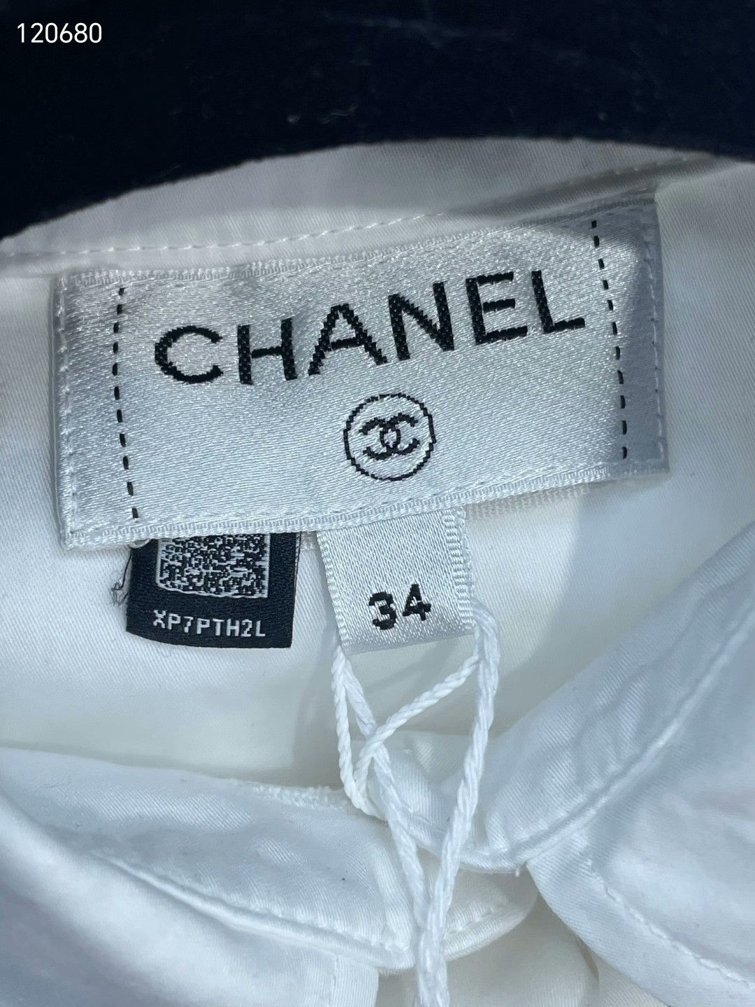 Chanel Chanel 25K White Bow Shirt Size XXS / US 00 / IT 34 - 6 Thumbnail
