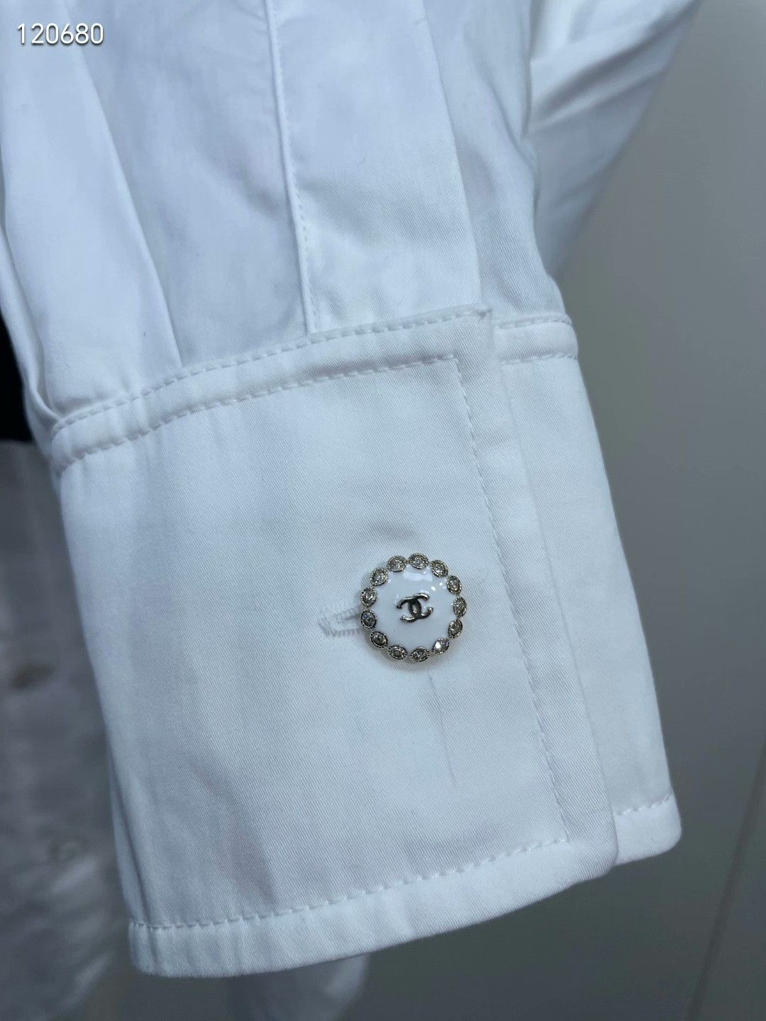 Chanel Chanel 25K White Bow Shirt Size XXS / US 00 / IT 34 - 3 Thumbnail