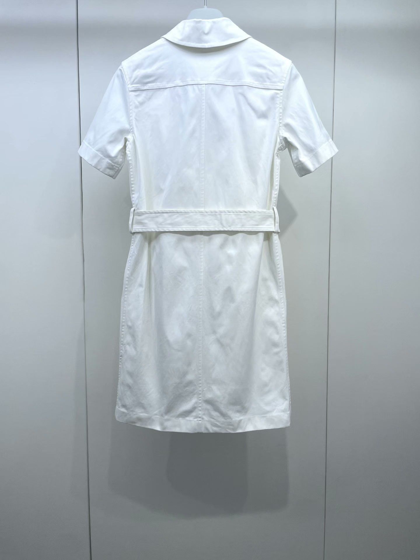 Hermes Hermes Fall/Winter 23 White Utility Dress Size XXS / US 00 / IT 34 - 2 Thumbnail