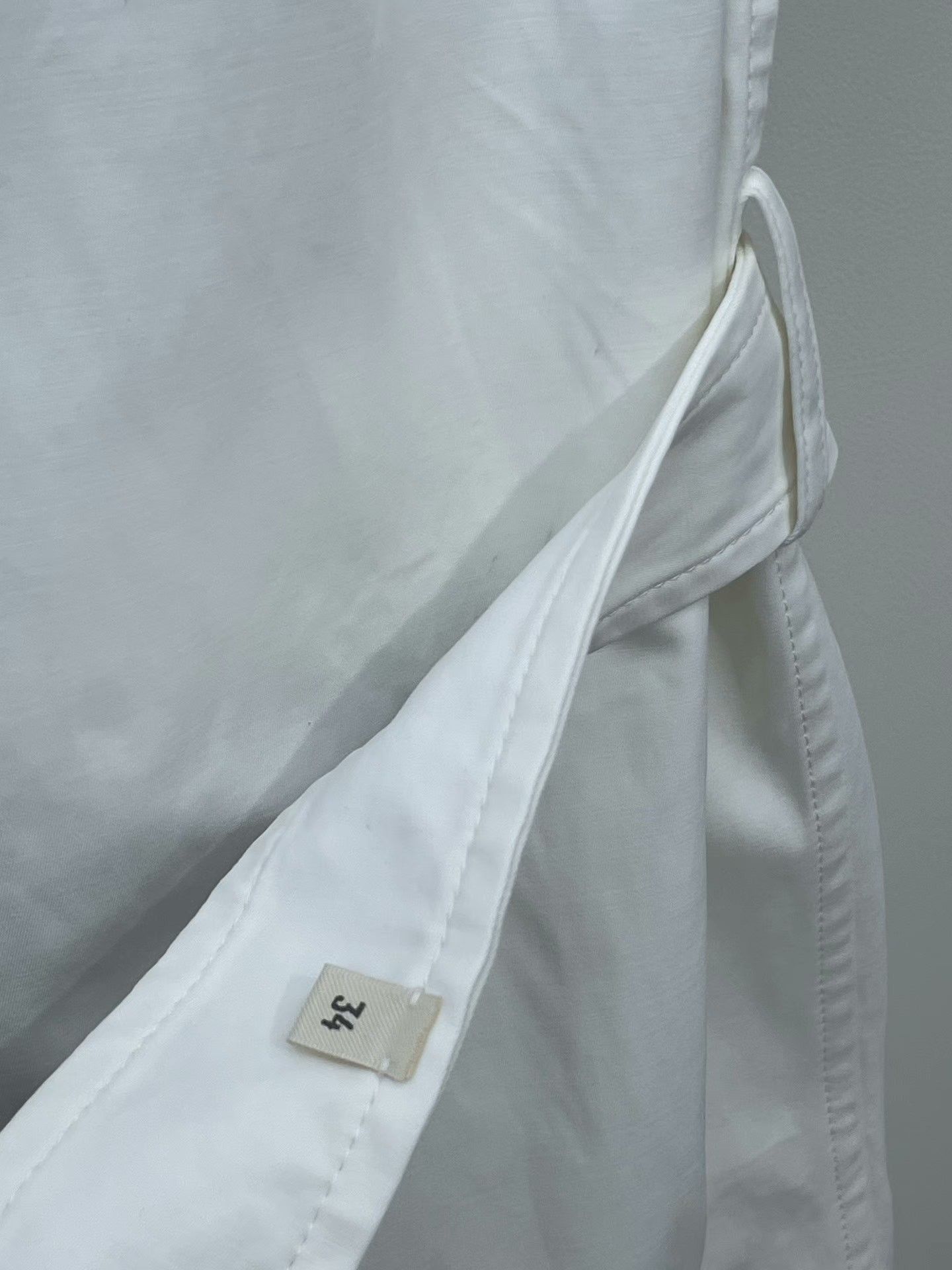 Hermes Hermes Fall/Winter 23 White Utility Dress Size XXS / US 00 / IT 34 - 5 Thumbnail