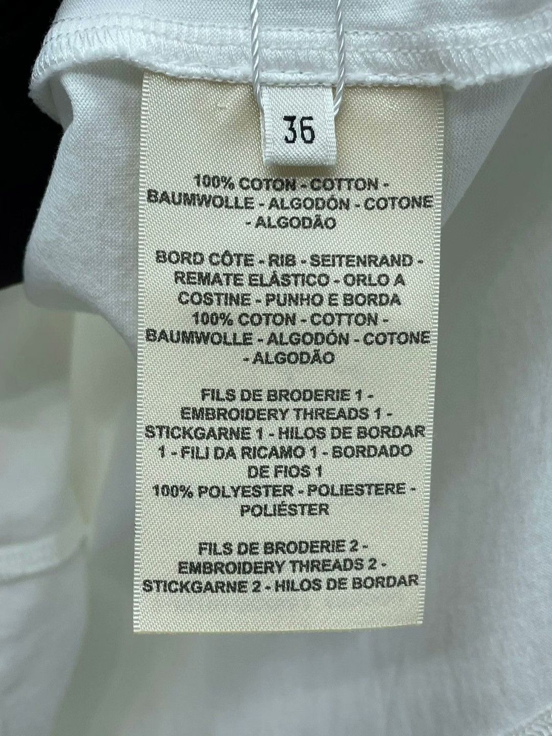 Hermes Hermes White Short-Sleeve T-Shirt Size XS / US 0-2 / IT 36-38 - 6 Thumbnail