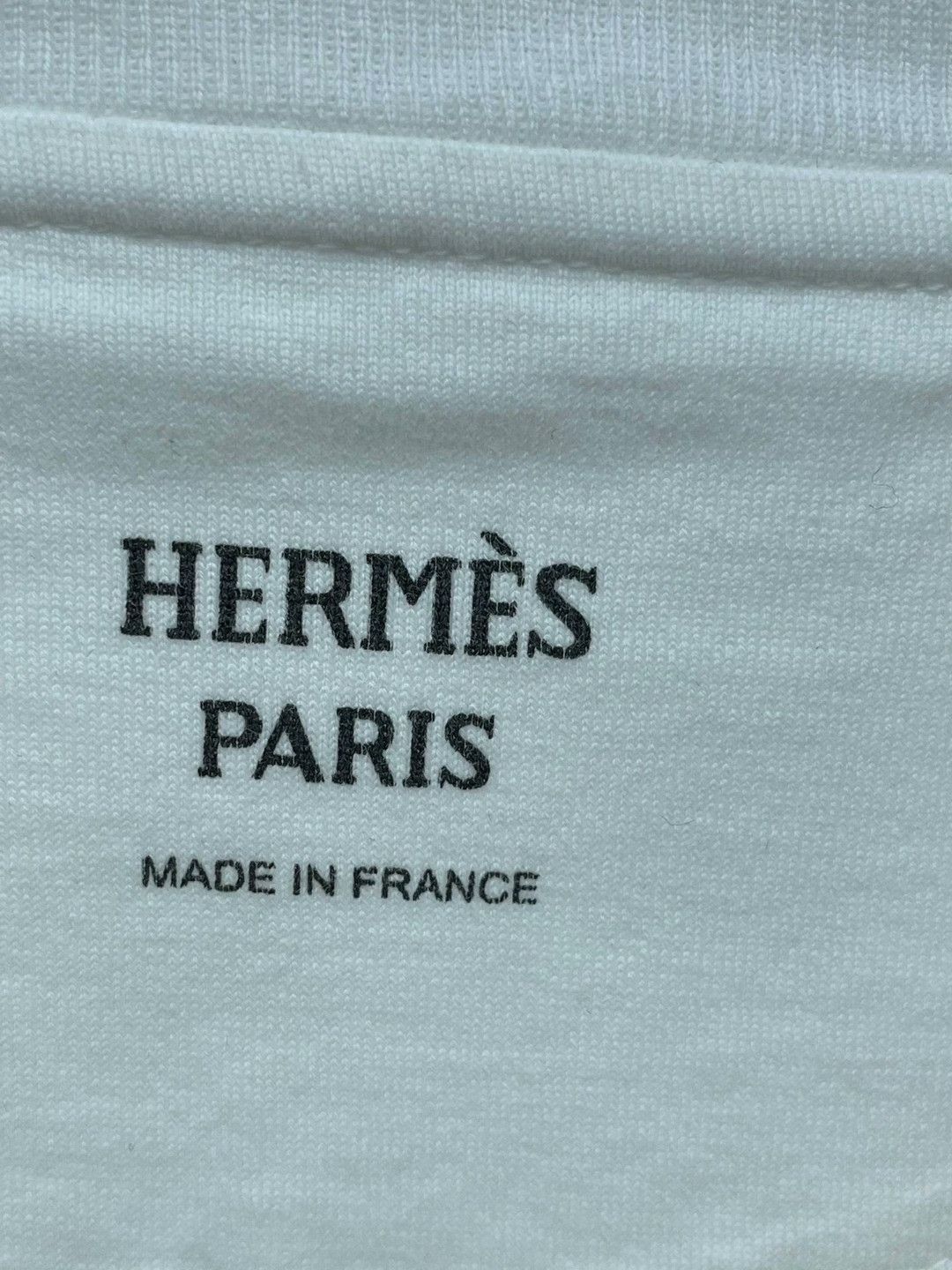 Hermes Hermes White Short-Sleeve T-Shirt Size XS / US 0-2 / IT 36-38 - 4 Thumbnail