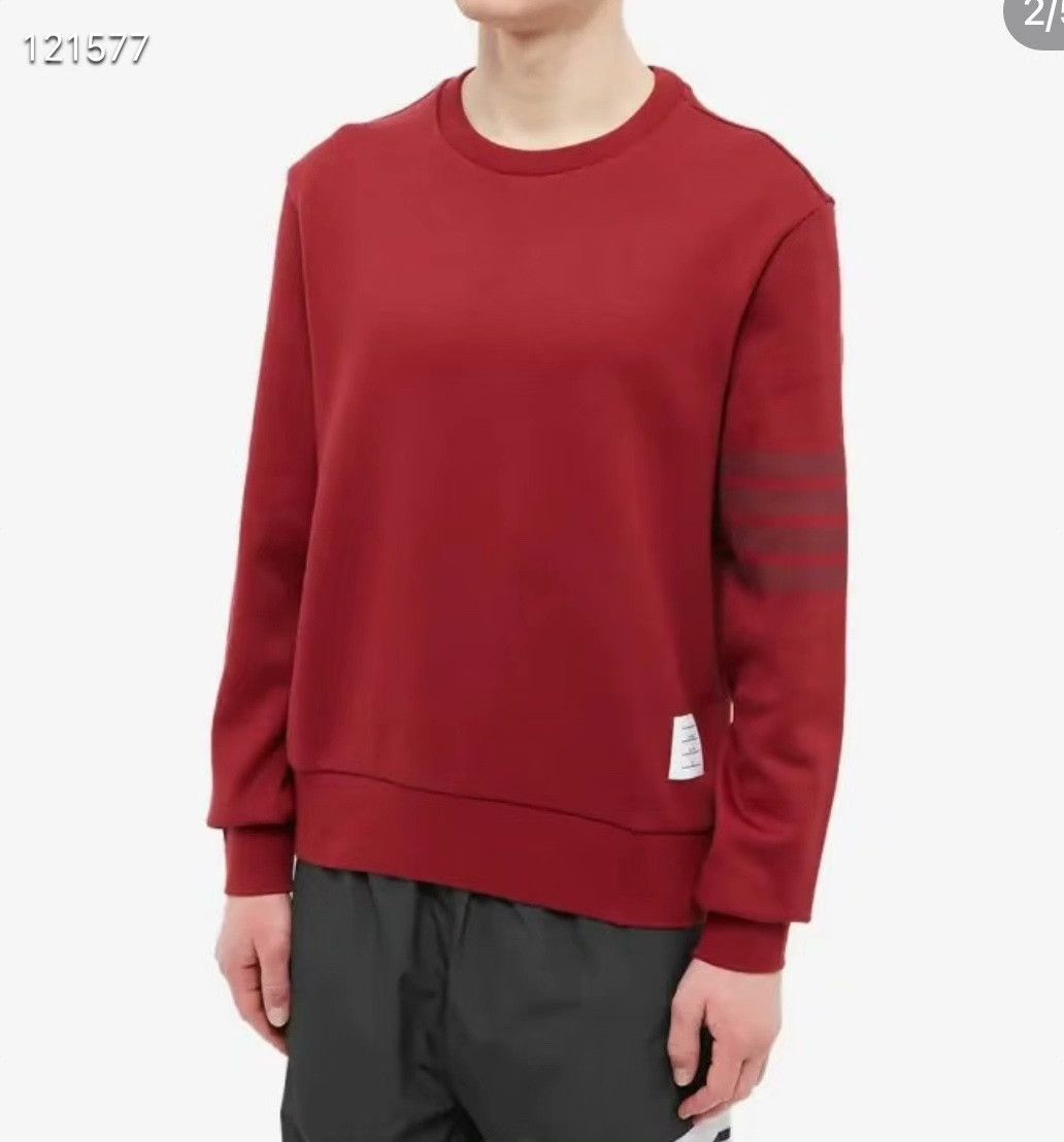 Thom Browne Thom Browne Crewneck Sweatshirt Size US XL / EU 56 / 4 - 9 Thumbnail