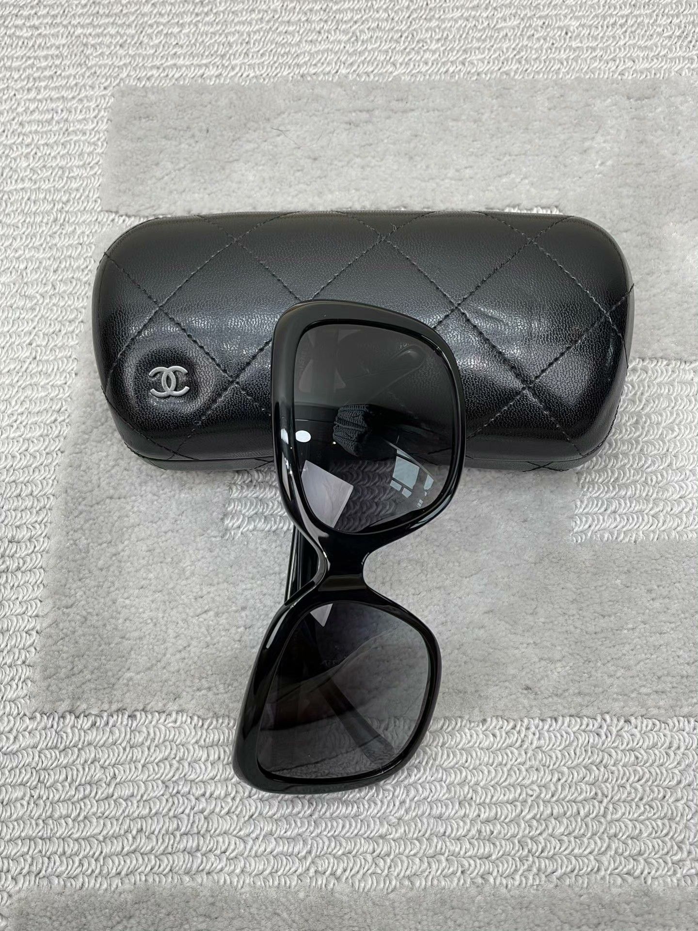 Chanel Chanel White Bow Logo Glasses Size ONE SIZE - 2 Thumbnail