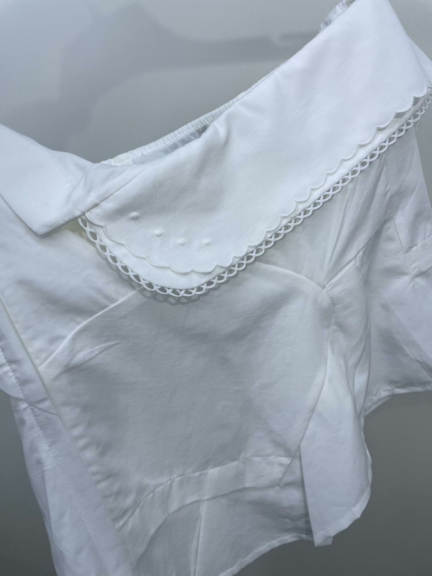 Miu Miu Miu Miu 25SS White Strapless Top Size S / US 4 / IT 40 - 2 Thumbnail
