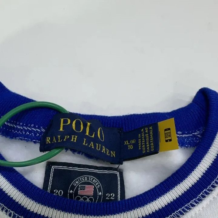 Polo Ralph Lauren Polo Ralph Lauren Bear Print Long Sweatshirt Size US XL / EU 56 / 4 - 5 Thumbnail