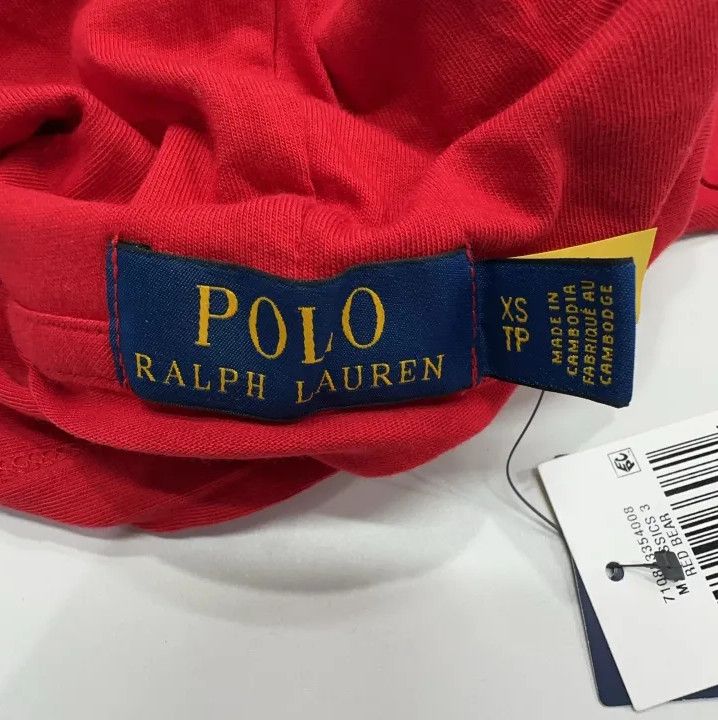Polo Ralph Lauren Polo Ralph Lauren Bear Print Hooded Long Sleeve T-Shirt Size US XS / EU 42 / 0 - 5 Thumbnail