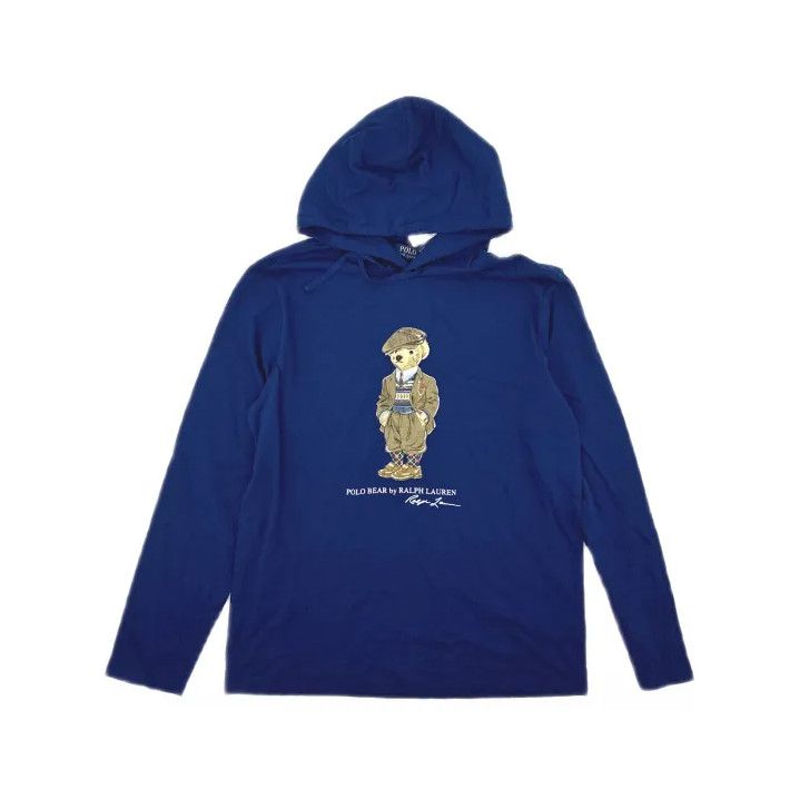Polo Ralph Lauren Polo Ralph Lauren Printed Hooded Long-Sleeve T-Shirt Size US M / EU 48-50 / 2 - 2 Thumbnail