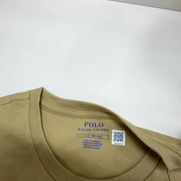Polo Ralph Lauren Polo Ralph Lauren Solid Long-Sleeve Top Size US L / EU 52-54 / 3 - 6 Thumbnail