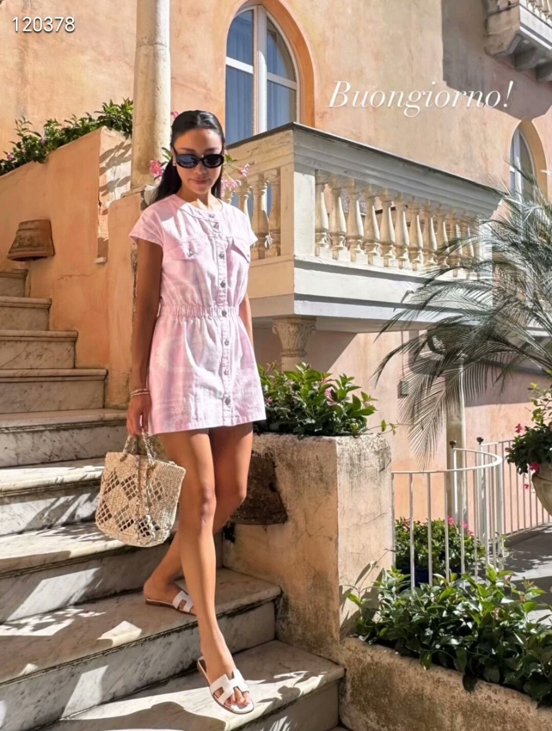 Chanel Chanel 25M Cocobeach Logo Print Dress Size XS / US 0-2 / IT 36-38 - 8 Thumbnail