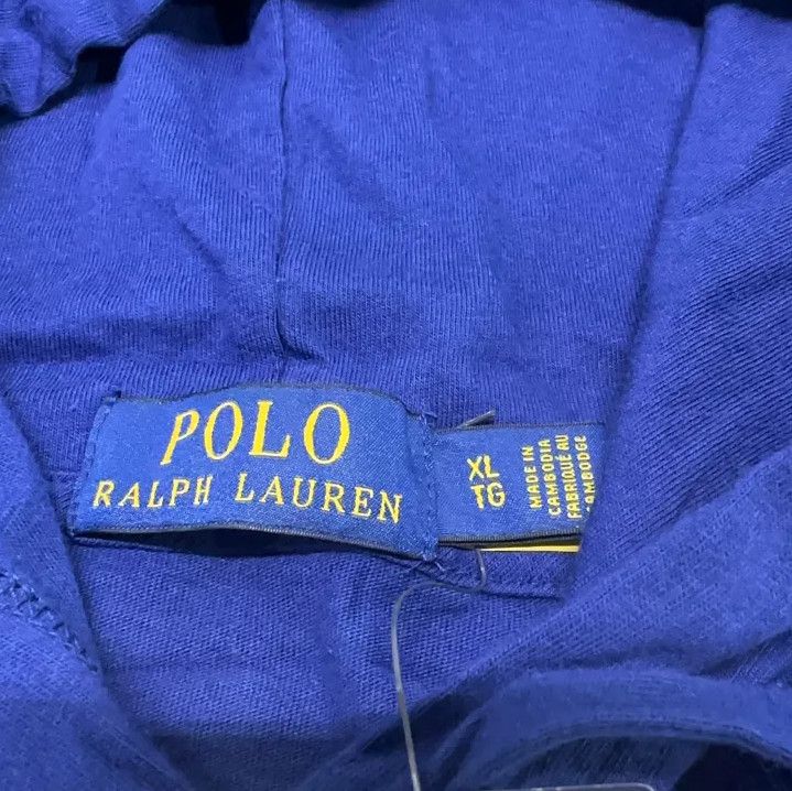 Polo Ralph Lauren Polo Ralph Lauren Patterned Hooded Long-Sleeve T-Shirt Size US XL / EU 56 / 4 - 4 Thumbnail
