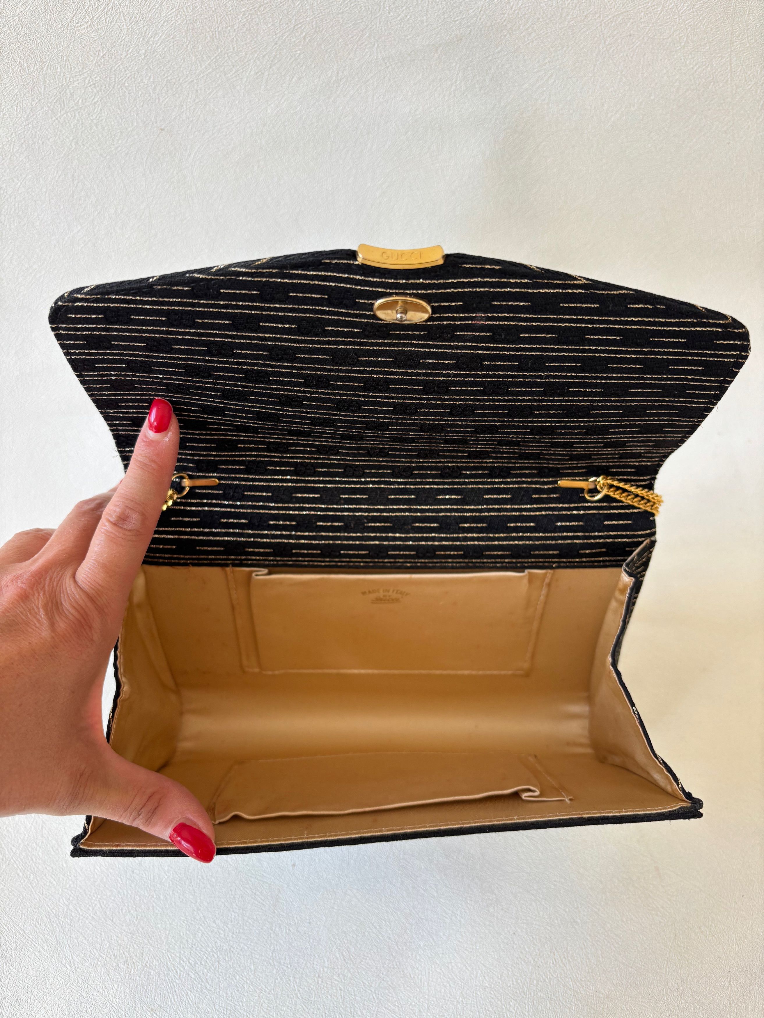 Gucci Sac Pochette or et lamé Size ONE SIZE - 11 Thumbnail