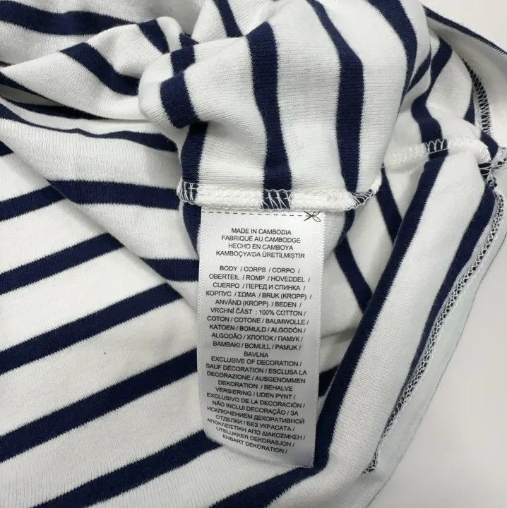Polo Ralph Lauren Polo Ralph Lauren Striped Long-Sleeve Crewneck T-Shirt Size US XL / EU 56 / 4 - 4 Thumbnail