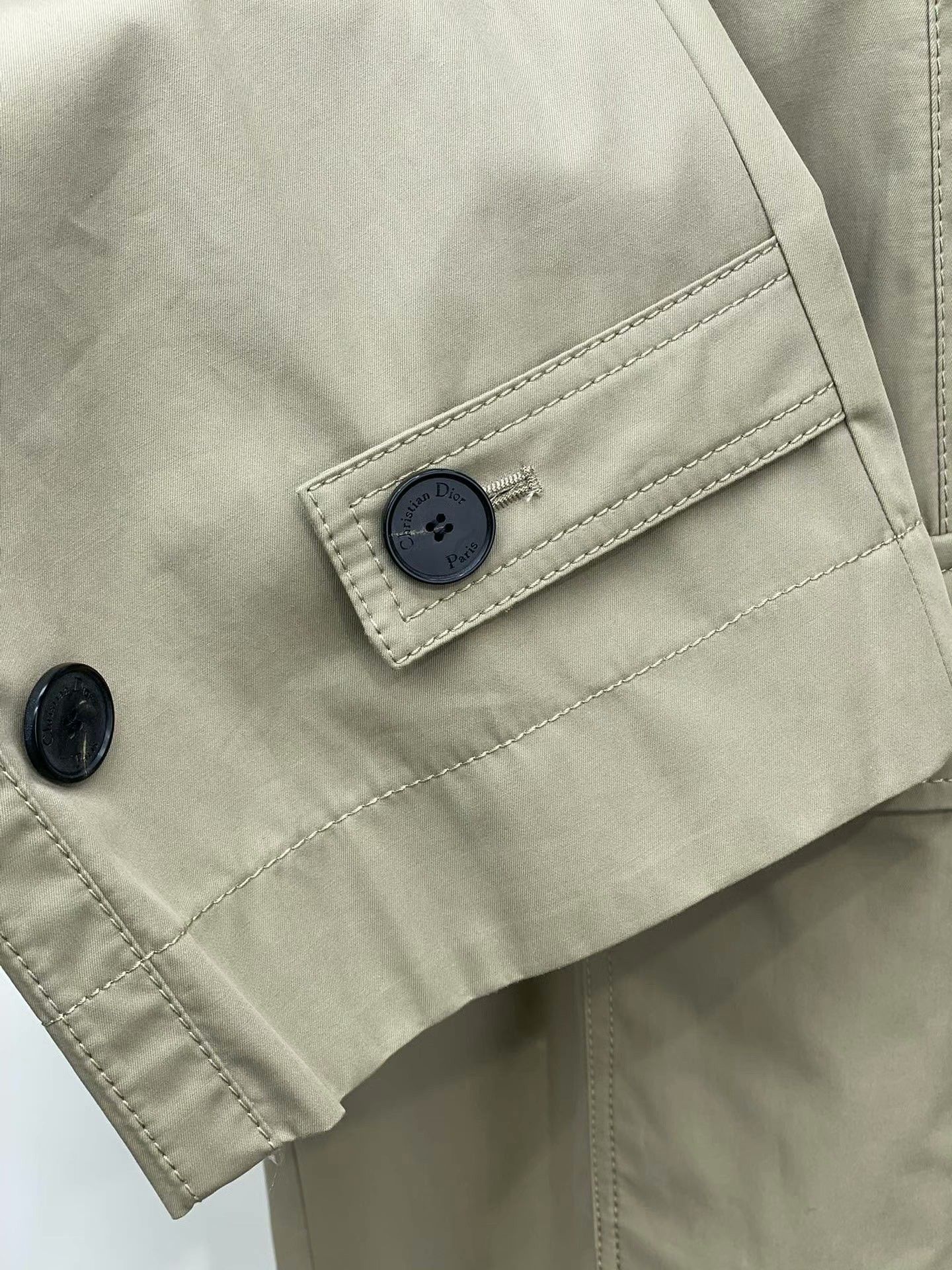 Dior Dior Khaki Cargo Pants Size 34" / US 12 / IT 48 - 4 Thumbnail