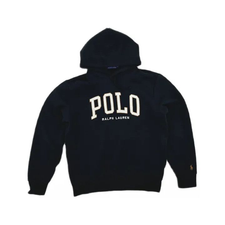 Polo Ralph Lauren Polo Ralph Lauren Men's Black Pullover Hoodie Size US M / EU 48-50 / 2 - 2 Thumbnail