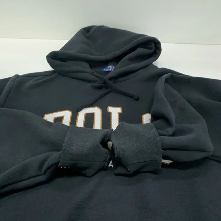 Polo Ralph Lauren Polo Ralph Lauren Men's Black Pullover Hoodie Size US M / EU 48-50 / 2 - 10 Thumbnail