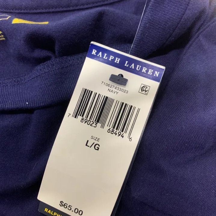 Polo Ralph Lauren Polo Ralph Lauren FW22 Logo Embroidered Long Sleeve T-Shirt Size US L / EU 52-54 / 3 - 3 Thumbnail