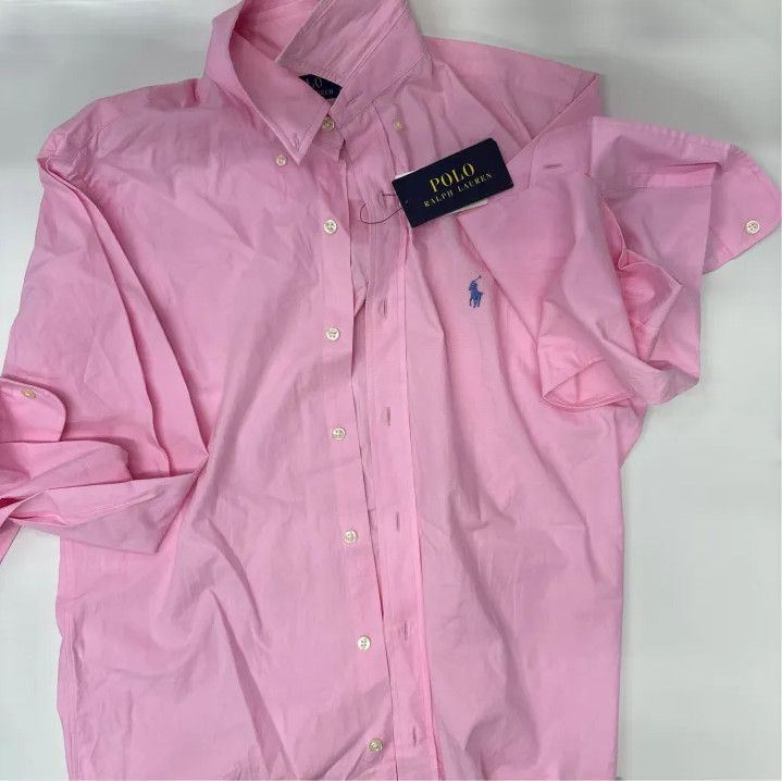 Polo Ralph Lauren Polo Ralph Lauren Solid Pony Embroidered Long-Sleeve Shirt Size US S / EU 44-46 / 1 - 8 Thumbnail
