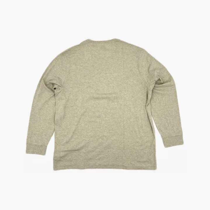 Polo Ralph Lauren Polo Ralph Lauren FW22 Solid Crewneck Long-Sleeve T-Shirt Size US XXL / EU 58 / 5 - 3 Thumbnail