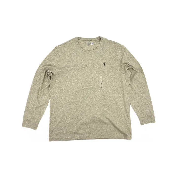 Polo Ralph Lauren Polo Ralph Lauren FW22 Solid Crewneck Long-Sleeve T-Shirt Size US XXL / EU 58 / 5 - 2 Thumbnail