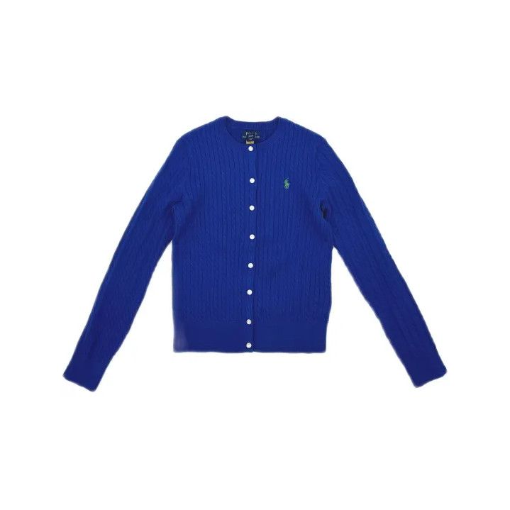 Polo Ralph Lauren Polo Ralph Lauren Mini Cable Knit Cotton Cardigan Size US L / EU 52-54 / 3 - 2 Thumbnail