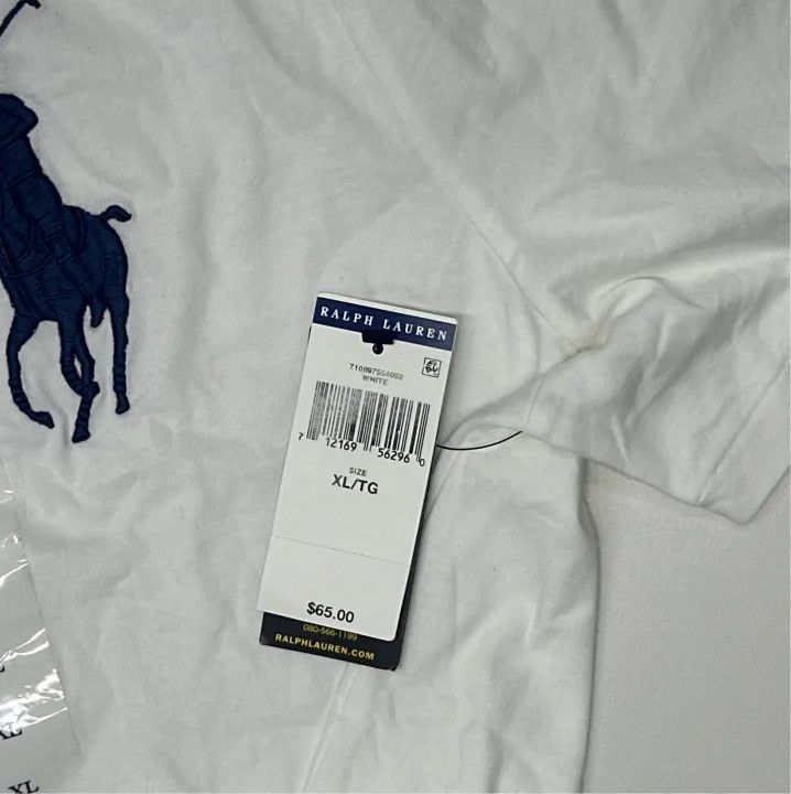 Polo Ralph Lauren Polo Ralph Lauren Solid Logo Embroidered Short-Sleeve T-Shirt Size US XL / EU 56 / 4 - 2 Thumbnail